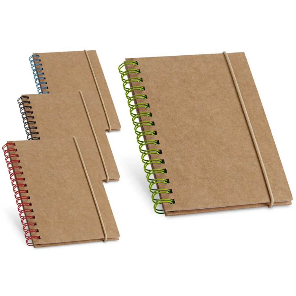 Bloco de anotações espiral personalizado para brindes promocionais