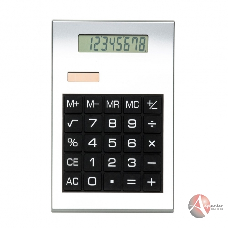 Calculadora de Mesa Personalizada para Brindes Prata