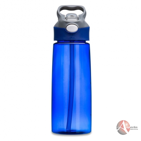 Squeeze para Brindes 650ml Plástico Promocionais Azul