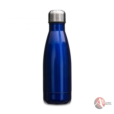 Garrafa Inox 550ml para Brindes Personalizados Azul