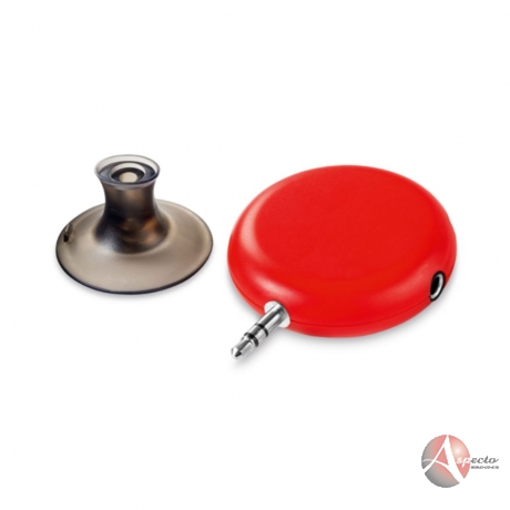 Splitter com Suporte para Celular Personalizado Vermelho