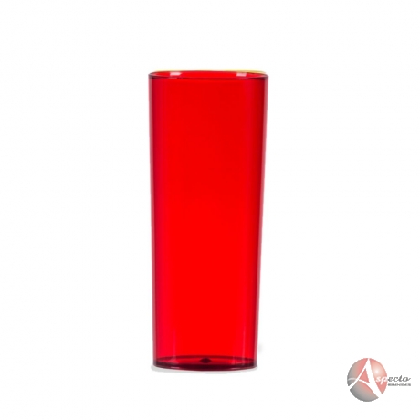 Copo Long Drink Personalizados 330ml para Brindes Vermelho