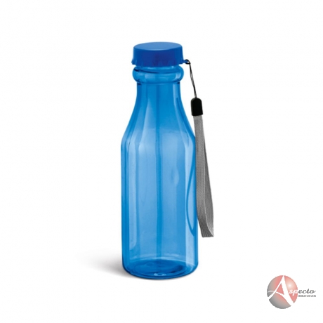 Squeeze com Cordão 510 ML para Brindes Azul