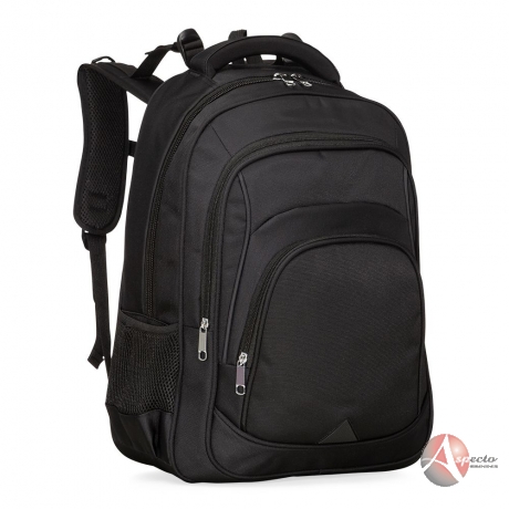 Mochila de Poliéster para Notebook até 15.6 Polegadas Preta