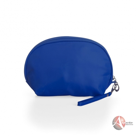 Necessaire Nylon Impermeável para Brindes Azul