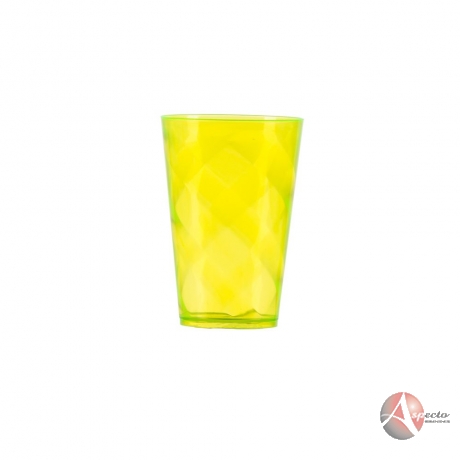Copo Acrílico 500ml para Brindes Promocionais Amarelo