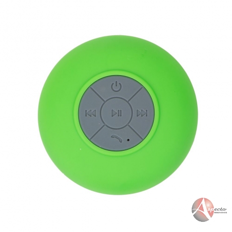 Caixa de Som com Bluetooth prova DÁgua para Brindes Verde Claro
