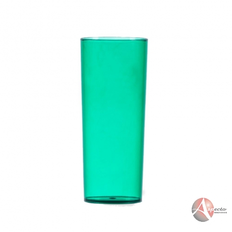 Copo Long Drink Personalizados 330ml para Brindes Verde Agua