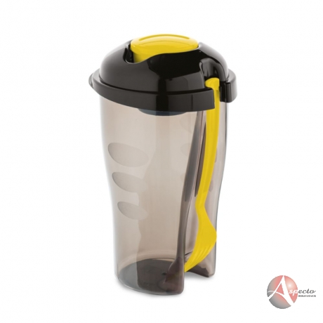 Copo para Salada 850 ML para Brindes Amarelo