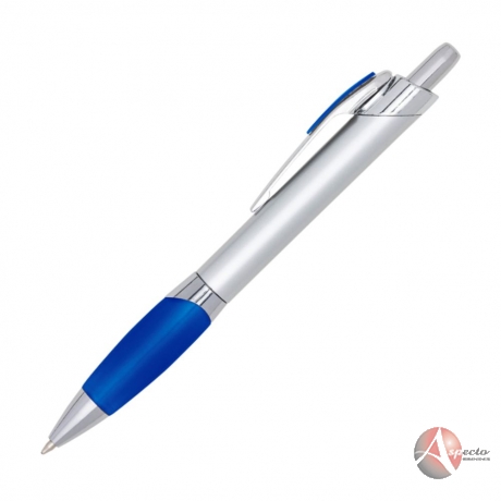Caneta Plástica Personalizada para Brindes Azul
