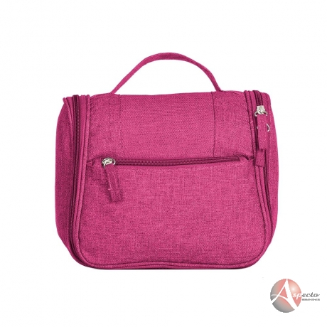 Necessaire Nylon Oxford para Brindes Personalizados Rosa