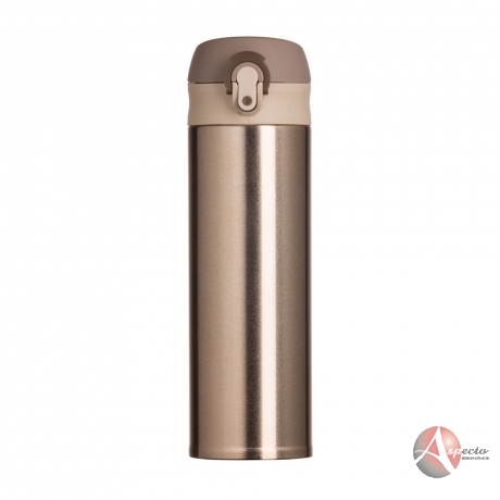 Garrafa Térmica 450ml para Brindes Champagne