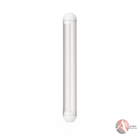Estojo Tubo Plástico para Personalizados Brindes Branco
