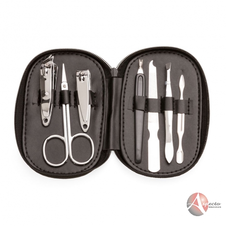Kit Manicure para Brindes Personalizados Preto