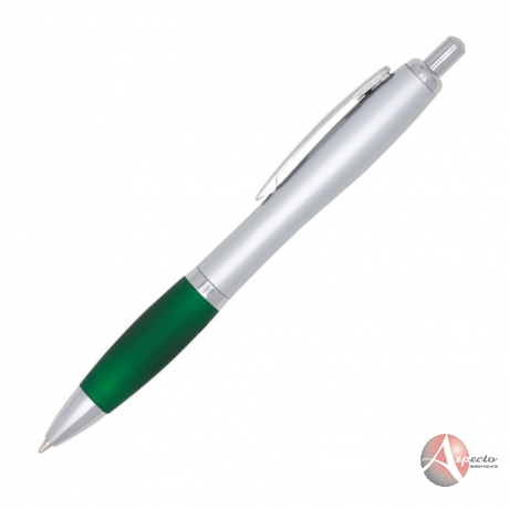 Caneta Plástica Personalizada para Brindes Verde