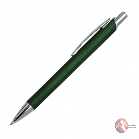 Caneta de Alumínio Personalizada para Brindes Verde