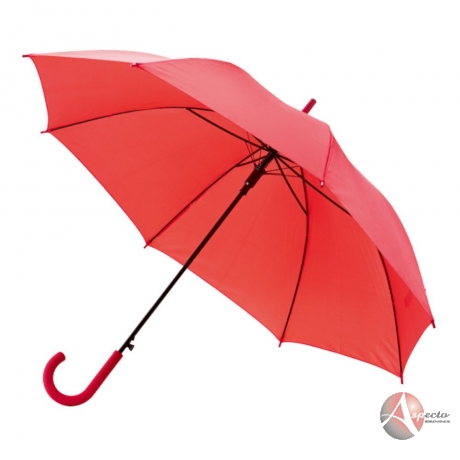 Guarda chuva com Abertura Automática para Brindes Vermelho