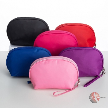 Necessaire Nylon Impermeável para Brindes Varias Cores