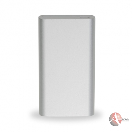Power Bank Metal 8000mA para Brindes Prata
