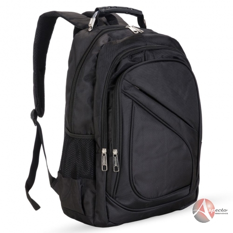 Mochila Nylon Poliester para Notebook Preta