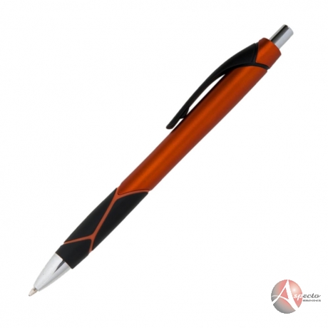 Caneta Plástica para Brindes Laranja