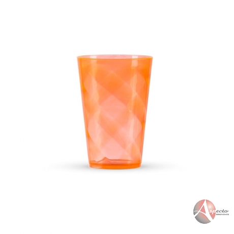Copo Acrílico 500ml para Brindes Promocionais Laranja