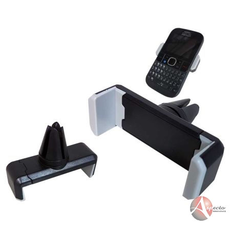 Suporte para Celular Veicular para Brindes Preto