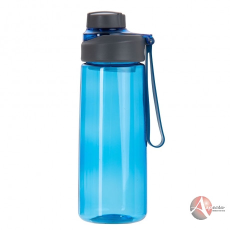 Squeeze Plástico 700ml com Alça para Brindes Azul Claro