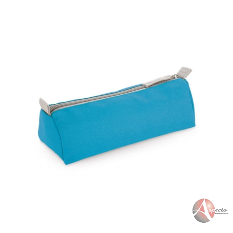 Estojo de Nylon para Brindes Personalizado Azul Claro