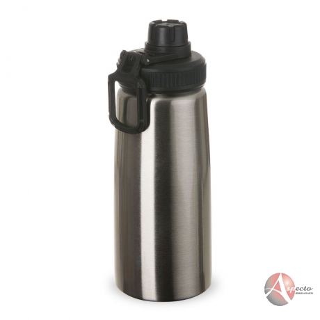 Squeeze Metal 750ml para Brindes Personalizados Prata