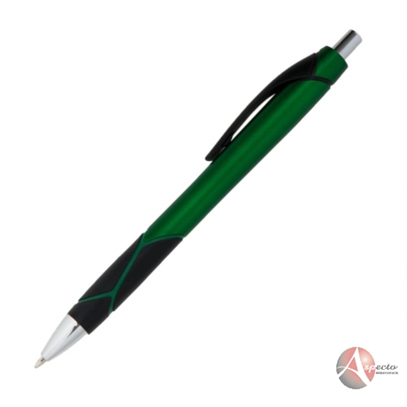 Caneta Plástica para Brindes Verde