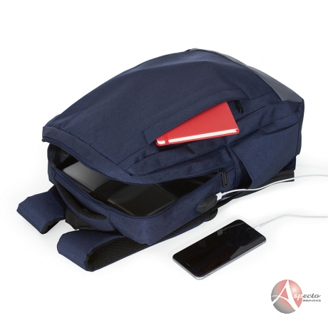 Mochila de Nylon USB para Brindes