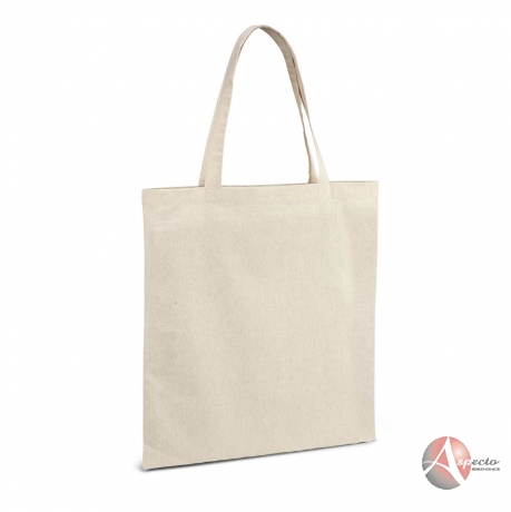 Sacola de Algodão com Alças de 60 cm para Brindes Bege