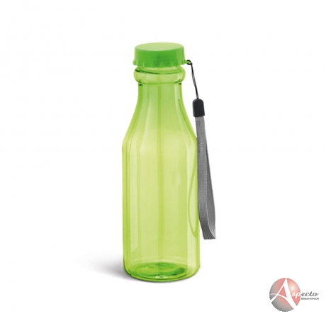 Squeeze com Cordão 510 ML para Brindes Verde