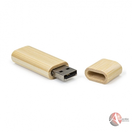 Pen Drive Promocional de Bambu 4GB