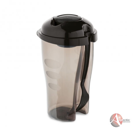 Copo para Salada 850 ML para Brindes Preto