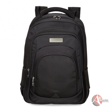 Mochila de Poliéster para Notebook até 15.6 Polegadas Preta