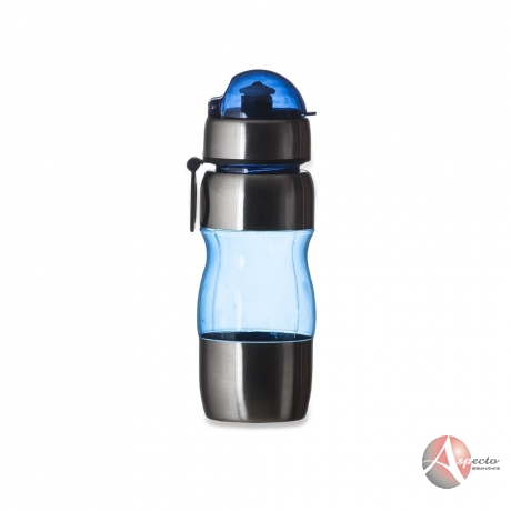 Squeeze Alumínio 450ml Personalizado Azul