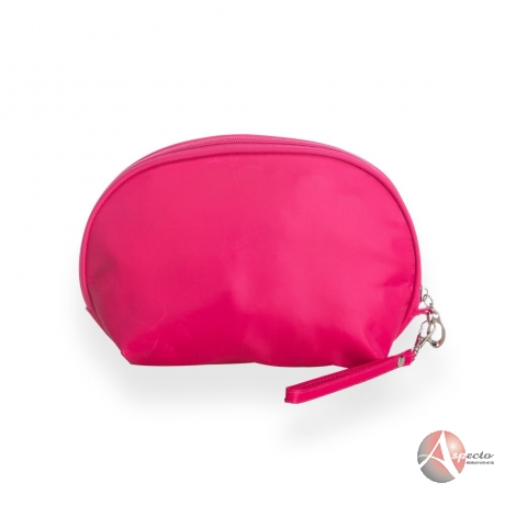 Necessaire Nylon Impermeável para Brindes Rosa