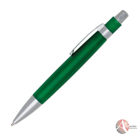 Caneta Plástica Promocional para Brindes Verde