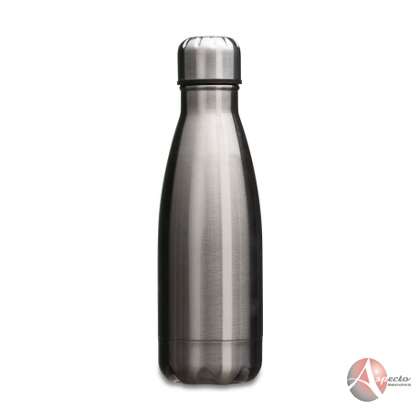 Garrafa Inox 550ml para Brindes Personalizados Prata