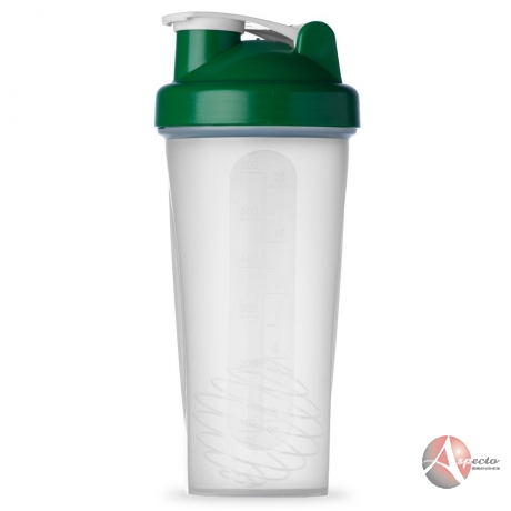 Coqueteleira Shake 600ml para Brindes Verde