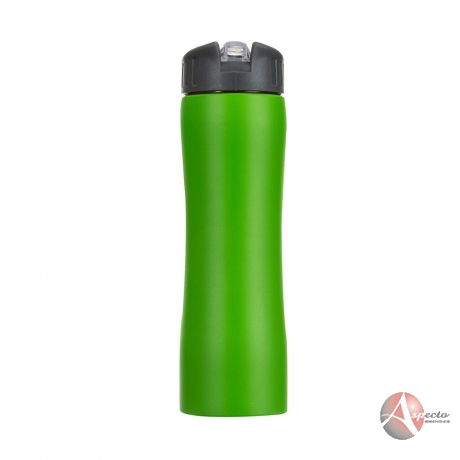 Squeeze Metal 600ml com Alça para Brindes Verde