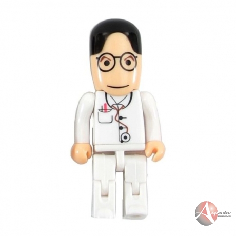 Pen Drive Formato de Médico Personalizado