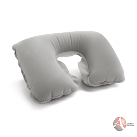 Kit Travesseiro para Viagem para Brindes Cinza