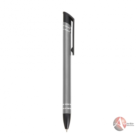 Caneta Semimetal para Brindes Promocionais Prata