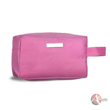 Necessaire de PVC para Brindes Rosa Claro