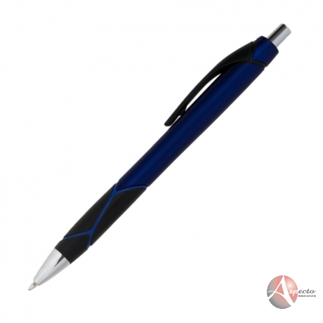 Caneta Plástica para Brindes Azul