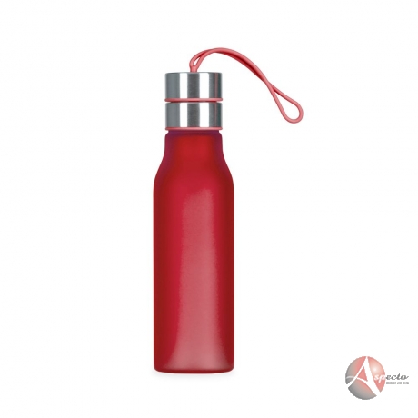 Squeeze Plástico 600ml para Brindes Vermelho