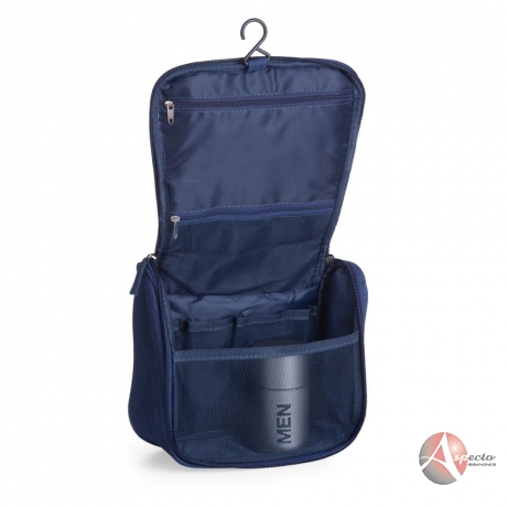 Necessaire Nylon Oxford para Brindes Personalizados Azul